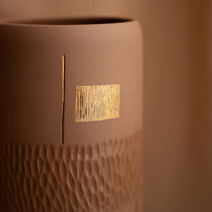 Bokor, grande vase, three colors