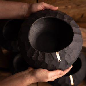 Su - Faceted Vases, Three Sizes