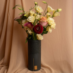 Bokor, large vase, three colors