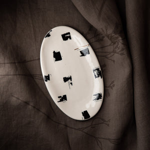 Moscata mali ovalni tanjir, dve varijante