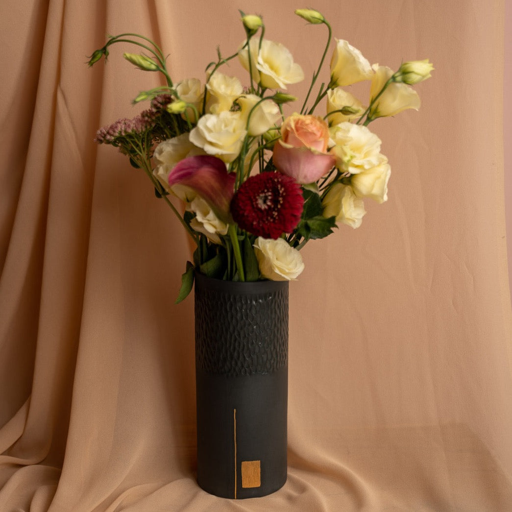 Bokor, velika vaza, tri boje