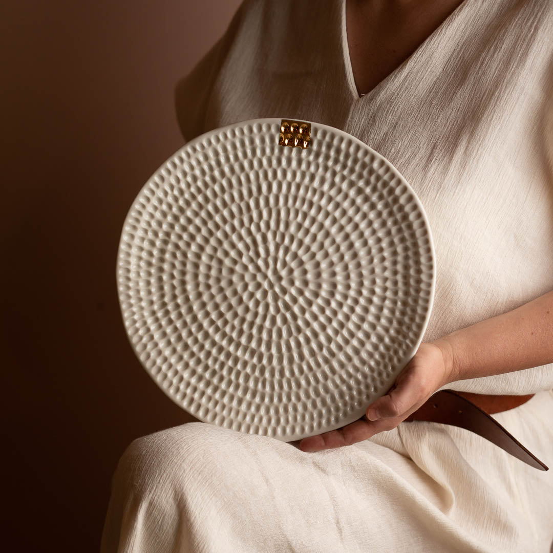 Blanche Grande Serving Plate