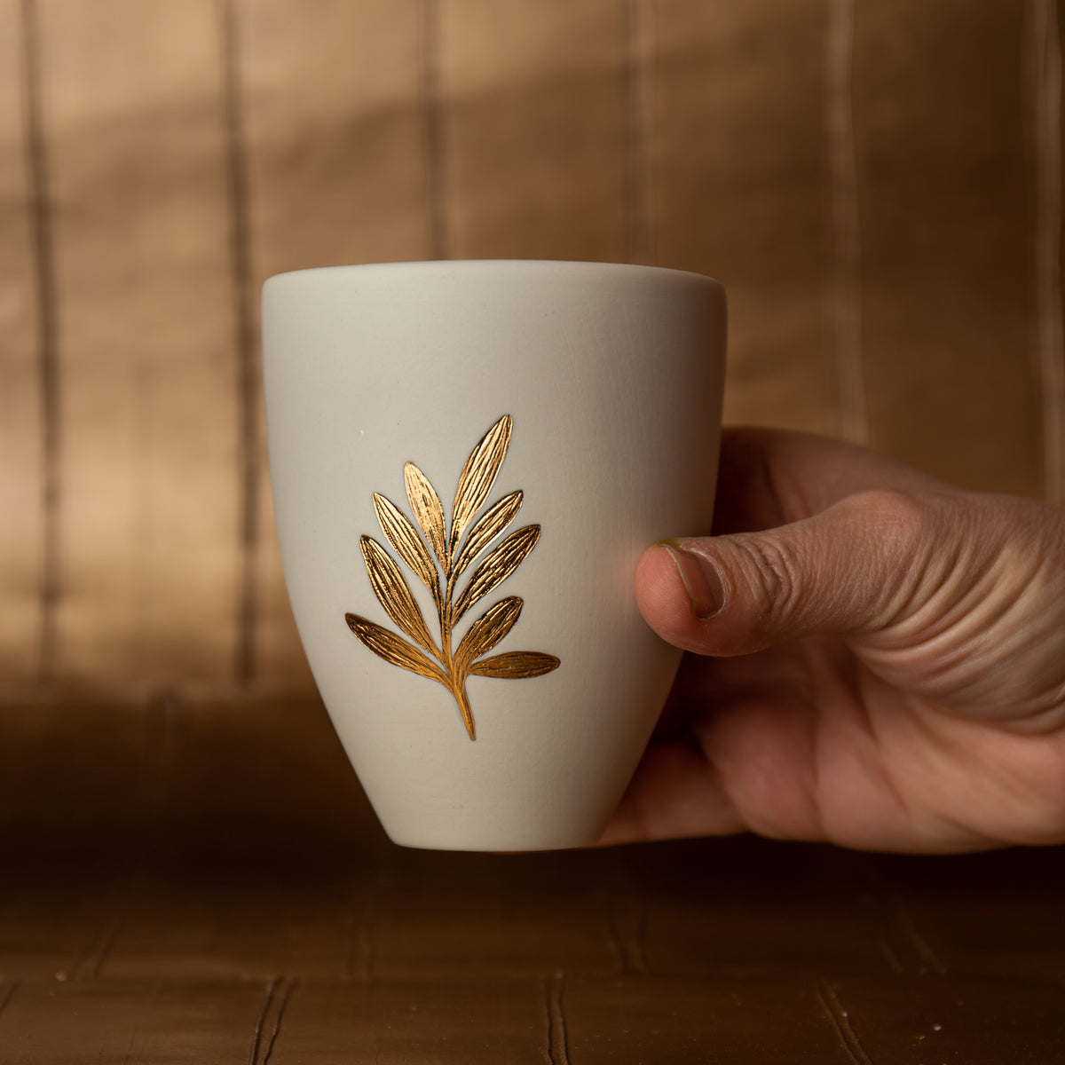 Olive Cup, two sizes, two designs