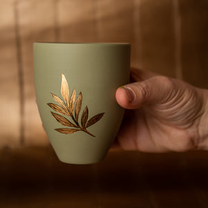 Olive Cup, two sizes, two designs