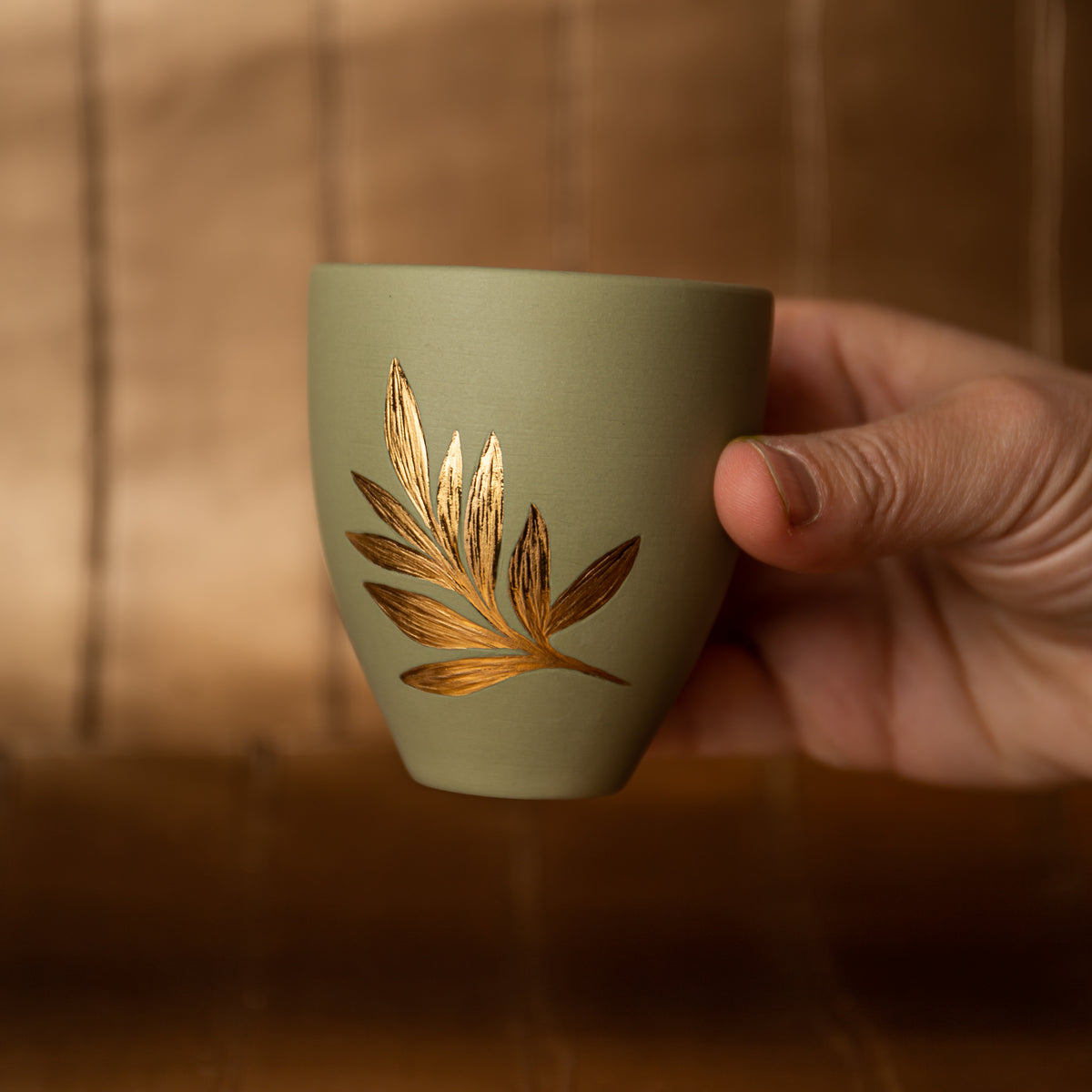 Olive Cup, two sizes, two designs