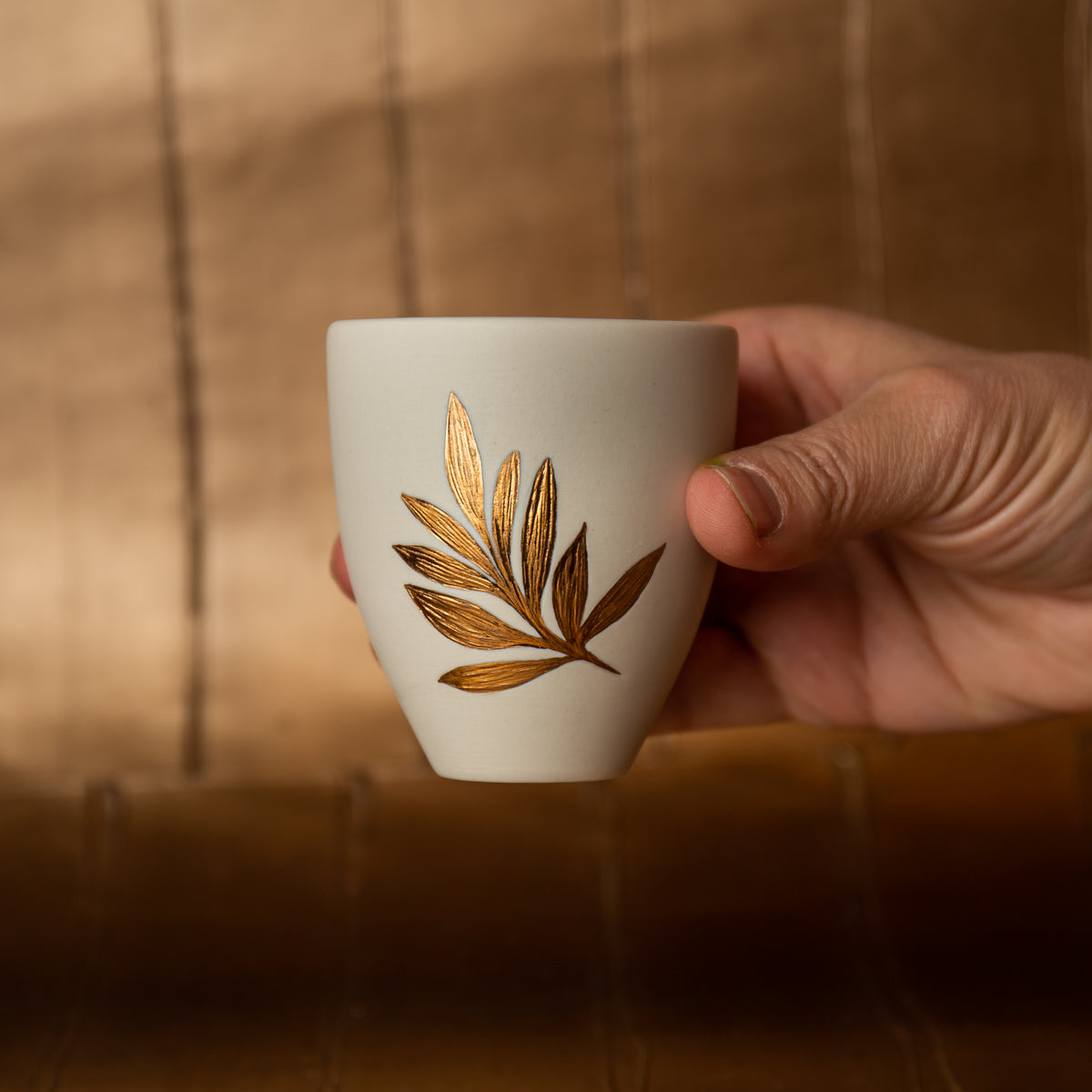 Olive Cup, two sizes, two designs
