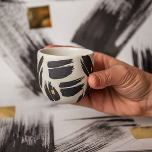 Sumi Espresso Cups, set of two in a box