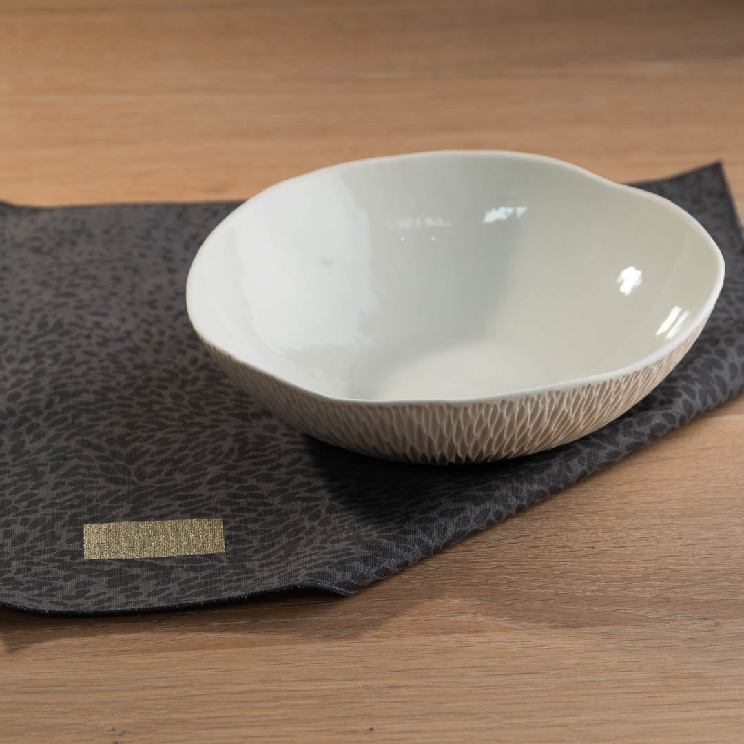 Orah Bowl, two sizes, two colors - Large / White