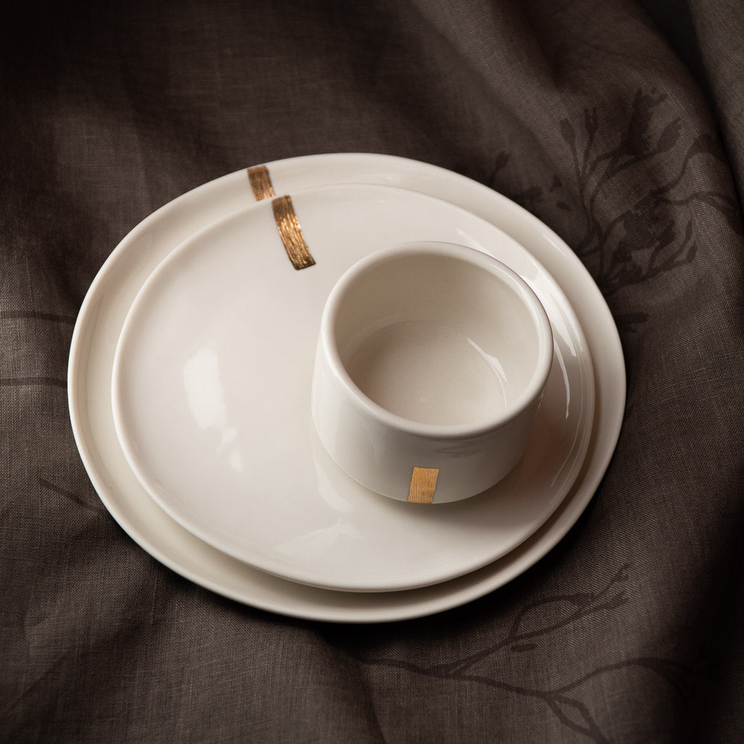 Moscata plates, three designs, four sizes