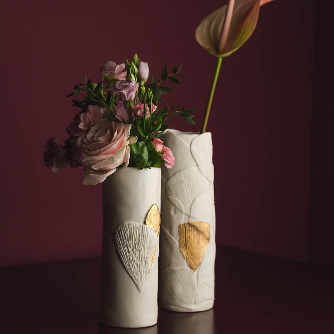 Vida Vase, white, three sizes