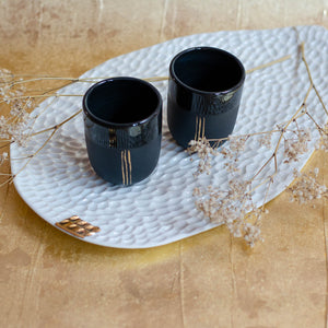 Blanche Serving Platter "Leaf", three sizes